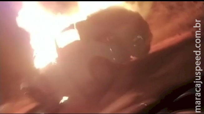 Veículo é incendiado e suspeita é de que tenha sido usado em execução