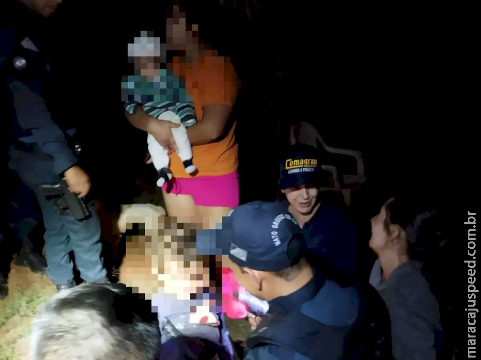 Após 5h de buscas, menino de 2 anos é encontrado dormindo em milharal Após 5h de buscas, menino de 2 anos é encontrado dormindo em milharal
