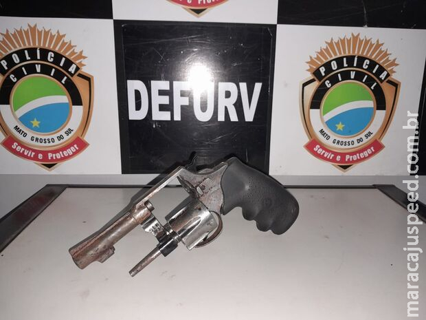 Arma usada por vítima ao reagir a assalto é apreendida em Campo Grande