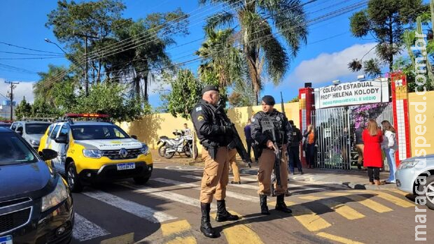Ataque a escola do Paraná mata menina e deixa menino em estado grave