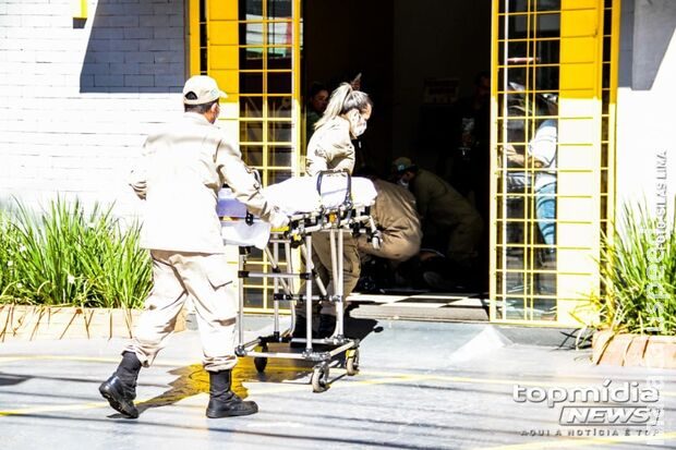 Bombeiros tentaram reanimar idoso por 35 minutos em restaurante de Campo Grande