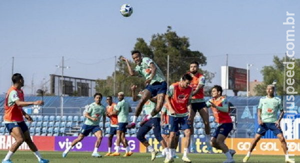 Brasil encara Guiné com mudanças em Barcelona, na Espanha Brasil encara Guiné com mudanças em Barcelona, na Espanha