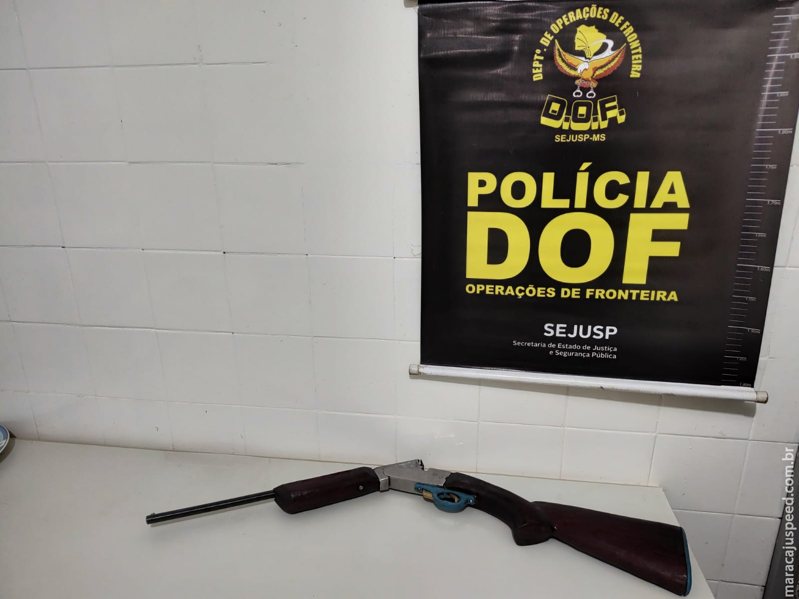 DOF apreende mais duas armas de fogo e número de apreensões quase dobra DOF apreende mais duas armas de fogo e número de apreensões quase dobra