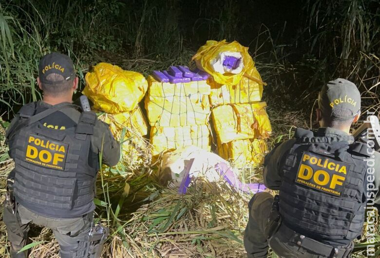 Drogas avaliadas em R$ 1 milhão são encontradas em mata Drogas avaliadas em R$ 1 milhão são encontradas em mata