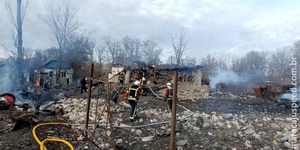 Em novo ataque russo, 30 mísseis e drones são lançados sobre Kiev Em novo ataque russo, 30 mísseis e drones são lançados sobre Kiev