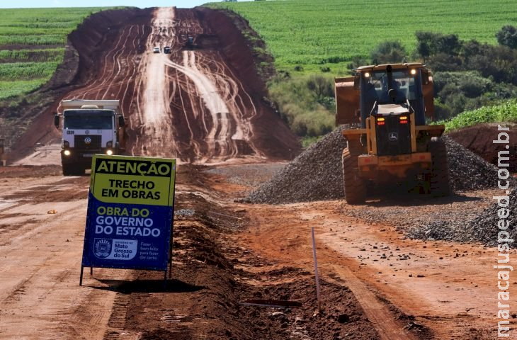 Em Ponta Porã, obras do Contorno Viário Sul recebem R$ 66 milhões