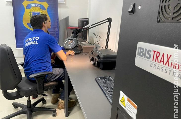 Equipamento irá aumentar esclarecimento de crimes cometidos com armas de fogo em MS Equipamento irá aumentar esclarecimento de crimes cometidos com armas de fogo em MS