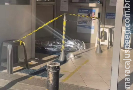 Homem morre após mal súbito em lotérica e clientes seguem no estabelecimento