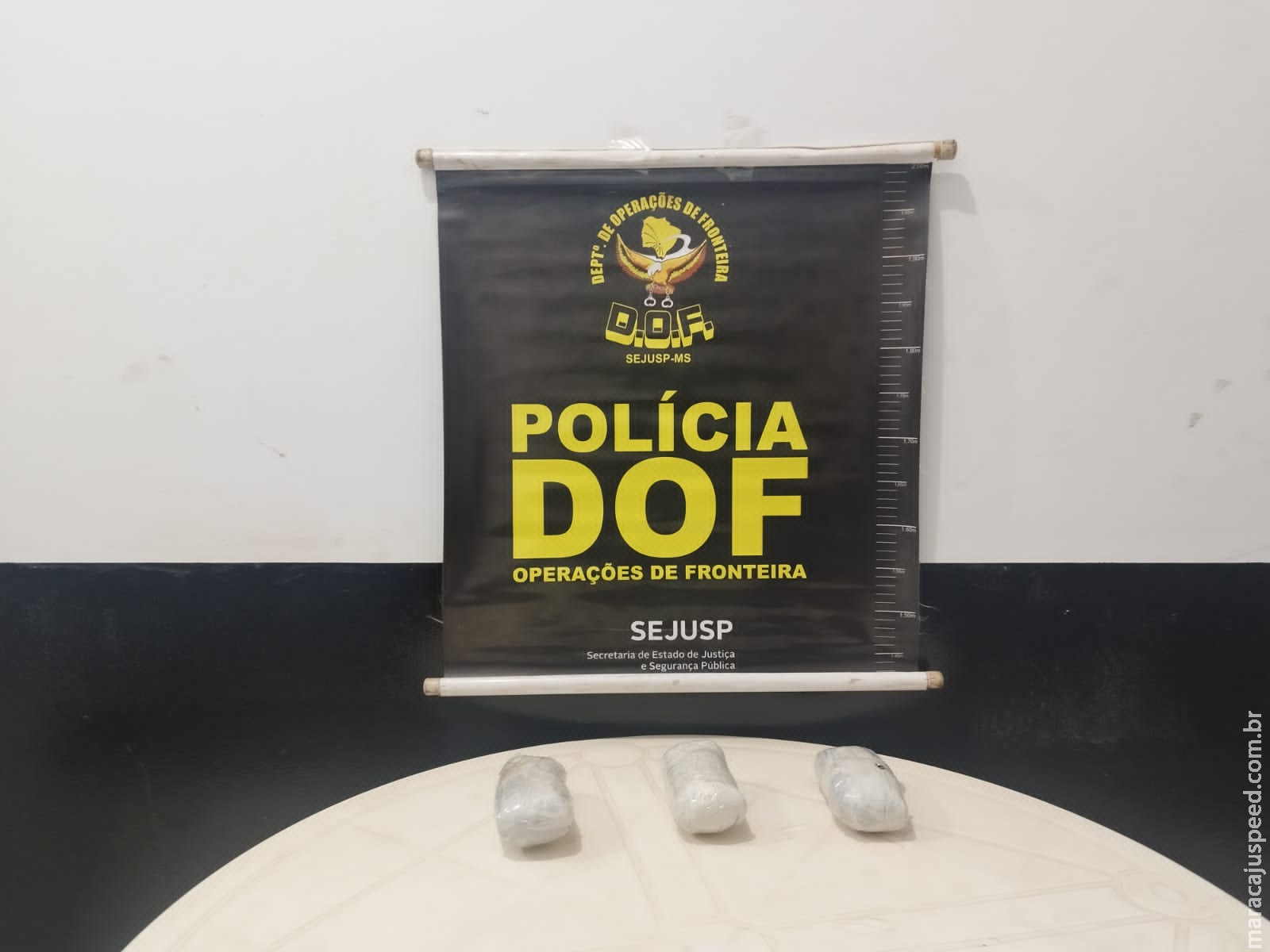 Homem que seguia com haxixe para São Paulo é preso pelo DOF em Amambai