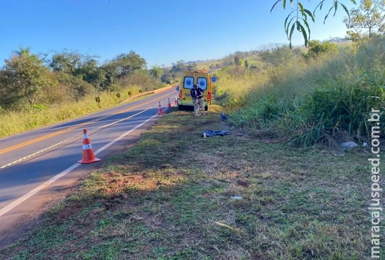 Identificado ciclista encontrado morto na BR-163 em Caarapó
