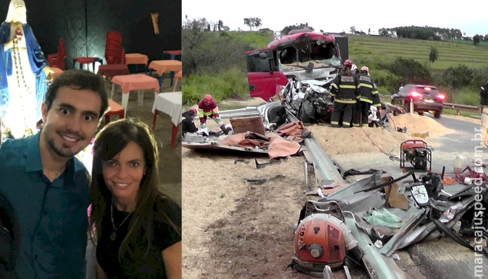 Identificados dois mortos em acidente entre Mundo Novo e Eldorado