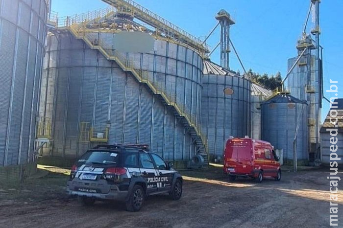 Jovem de 20 anos morre soterrado em silo de soja Jovem de 20 anos morre soterrado em silo de soja