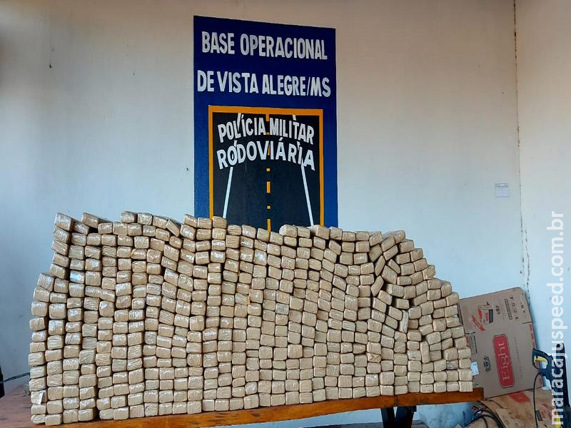 Maracaju: Polícia Militar Rodoviária prende indivíduo com carga de entorpecente na MS 164