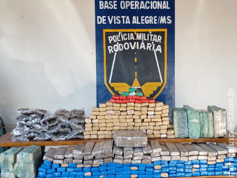Maracaju: Polícia Militar Rodoviária prende indivíduo por tráfico de drogas em Vista Alegre