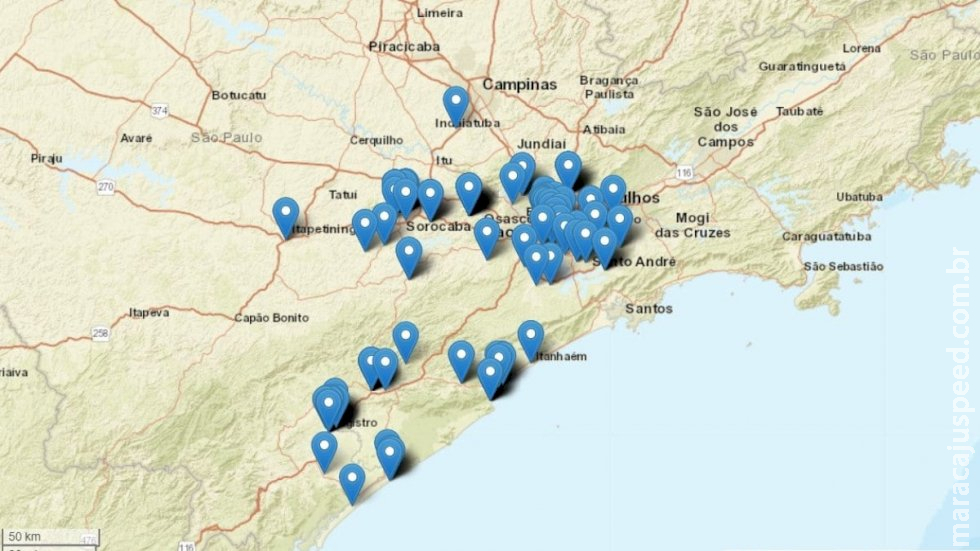 Moradores relatam tremores de terra no litoral e interior de SP