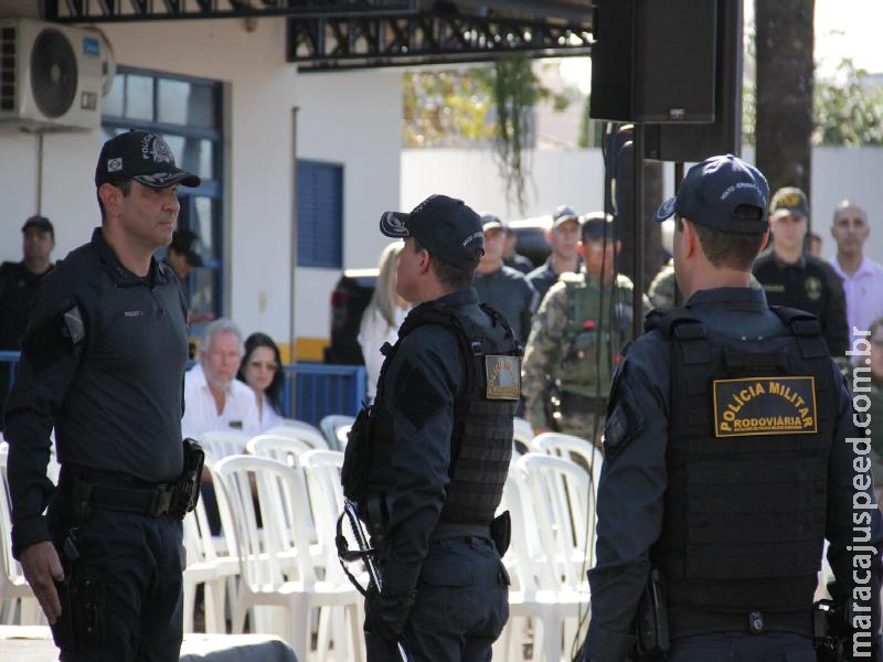 MS: Polícia Militar realiza solenidade de passagem de comando do Batalhão de Polícia Militar Rodoviária