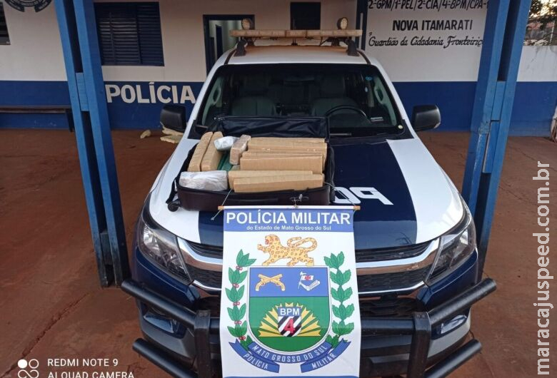 Mulher que levaria droga para o Mato Grosso é presa na fronteira