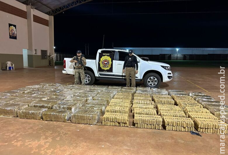 Operação conjunta retira de circulação quatro toneladas de drogas Operação conjunta retira de circulação quatro toneladas de drogas
