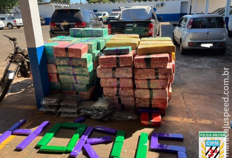 Operação Hórus apreende 3,2 toneladas de maconha na fronteira