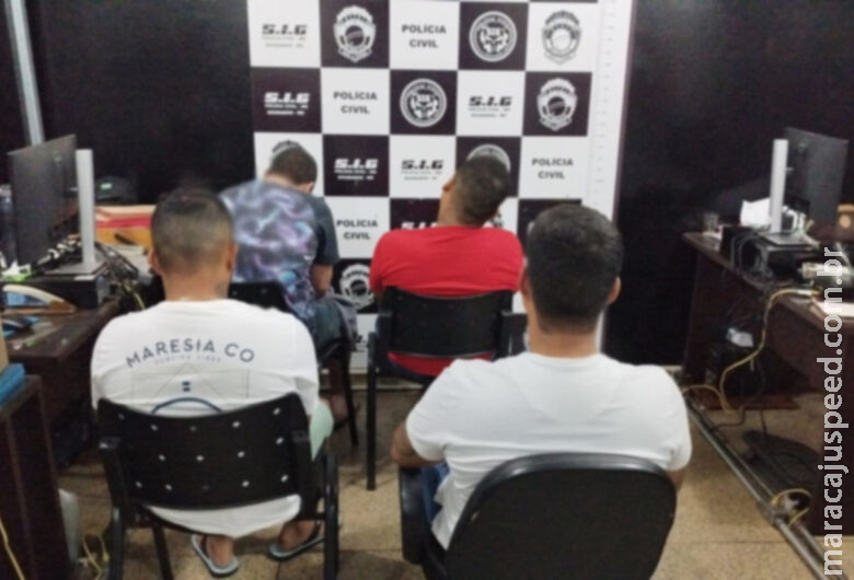 Operação prende quatro acusados de participação em esquema de tráfico de drogas Operação prende quatro acusados de participação em esquema de tráfico de drogas