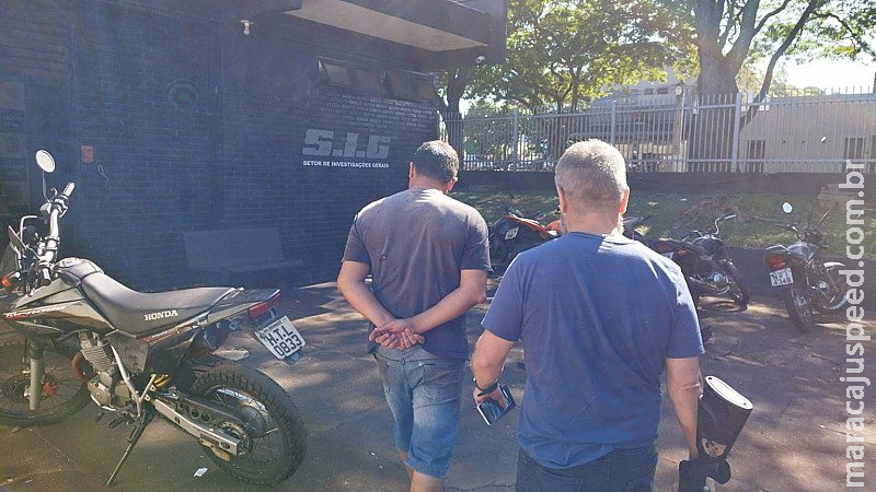 Polícia Civil recupera carreta, apreende arma e prende homem em Dourados Polícia Civil recupera carreta, apreende arma e prende homem em Dourados