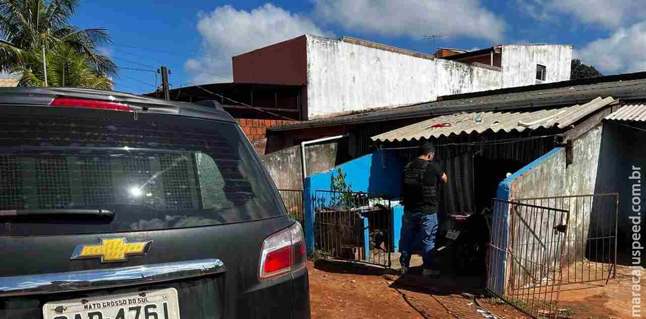 Polícia fecha ‘boca de fumo’ em bairro de Ponta Porã e apreende motocicletas furtadas