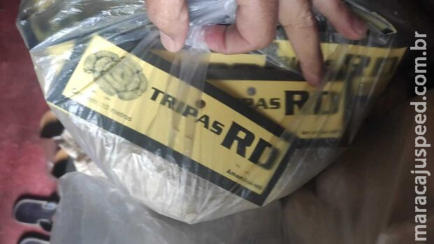 Polícia retira tripas impróprias para consumo de circulação em ação em Amambai