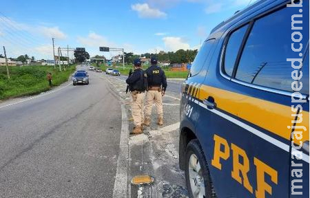 PRF da base de Sidrolândia captura mais de 140kg de maconha e quase 40kg de Skank