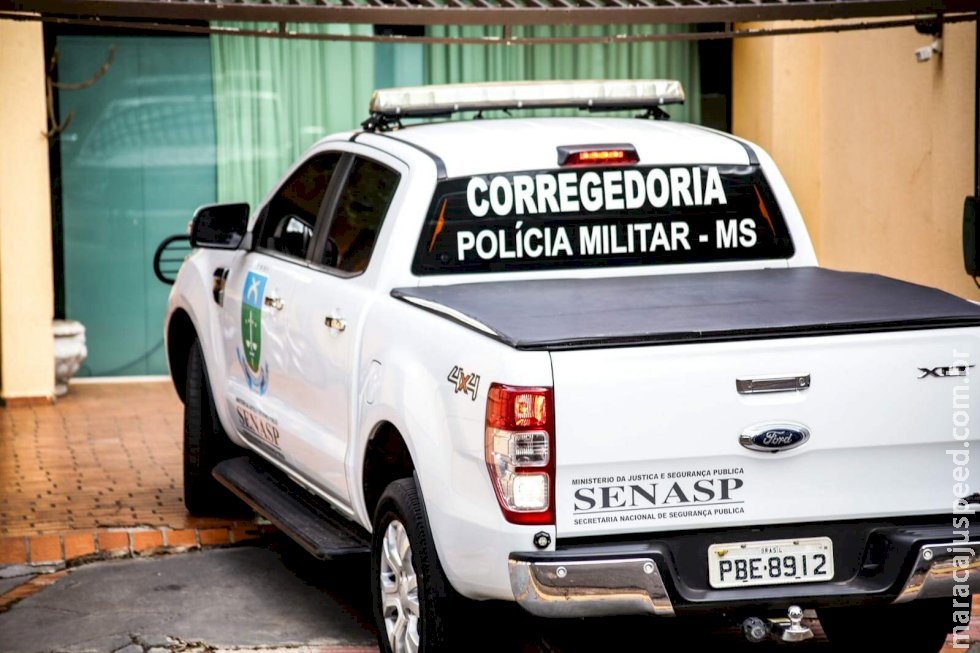 Sargentos da PMMS estão presos acusados de cobrarem propina de contrabandistas