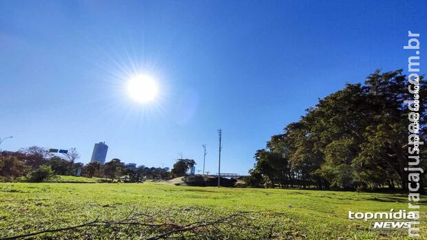 Segunda de sol e friozinho em Mato Grosso do Sul