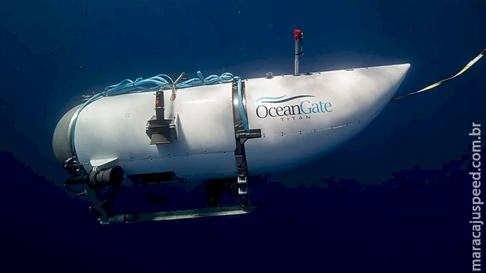 Submarino desaparecido em expedição ao Titanic tem de 70 a 96 horas de oxigênio Submarino desaparecido em expedição ao Titanic tem de 70 a 96 horas de oxigênio