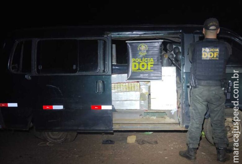 Traficante abandona veículo com meia tonelada de maconha na MS-379 