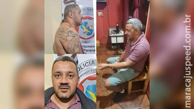 Traficante brasileiro com três mandados de prisão em aberto é preso na região de fronteira Traficante brasileiro com três mandados de prisão em aberto é preso na região de fronteira