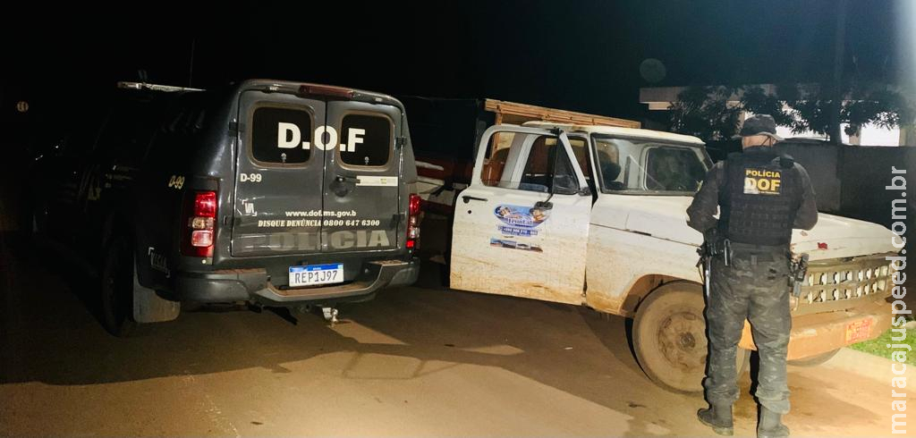 Veículo com placa e chassi adulterado é apreendido pelo DOF Veículo com placa e chassi adulterado é apreendido pelo DOF