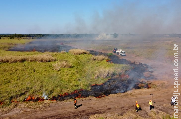 Ação integrada e treinamento contribuem para prevenção de incêndios florestais em MS