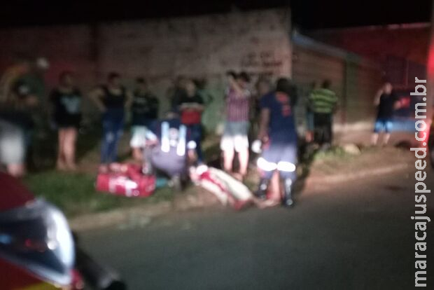 Acidente de trânsito termina em briga e dois são feridos a golpes de facão em Campo Grande