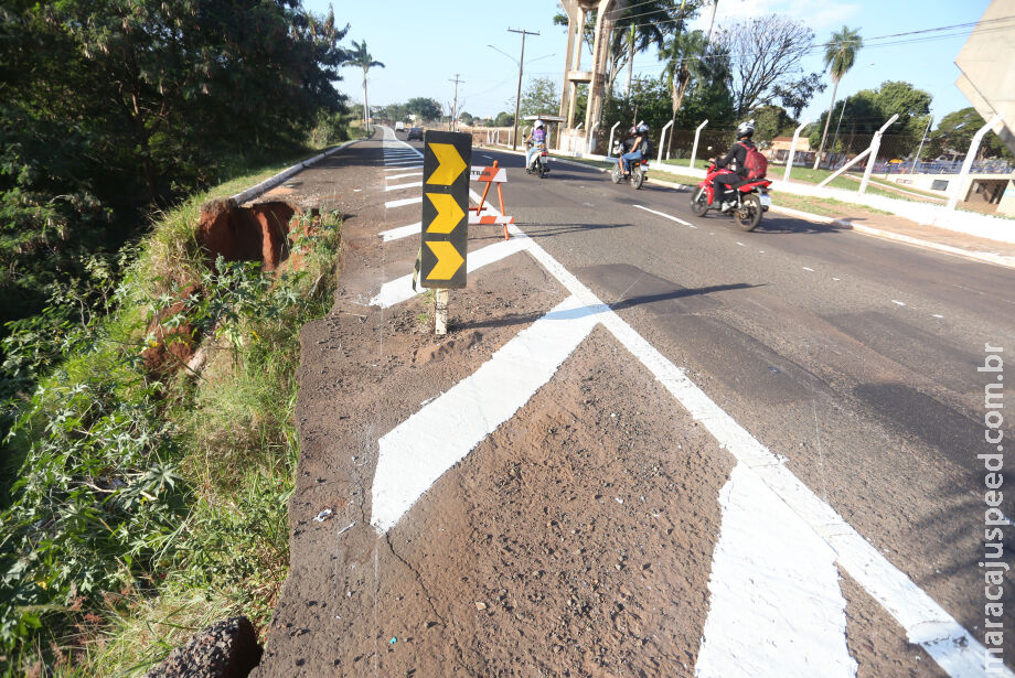 Ainda em análise, projeto para recuperar erosão segue parado