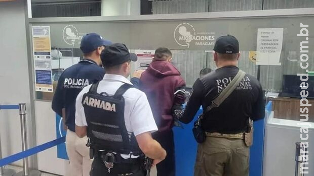 Brasileiro faccionado preso no Paraguai é extraditado para o Brasil Brasileiro faccionado preso no Paraguai é extraditado para o Brasil