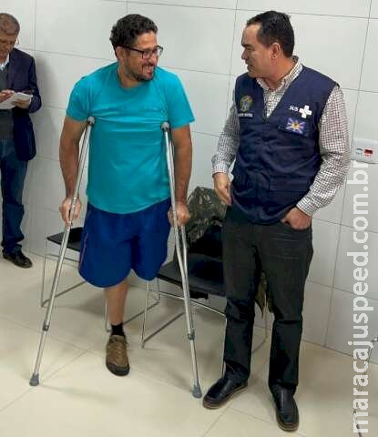 Capital é primeira no país a fazer e implantar prótese transfemural pelo SUS