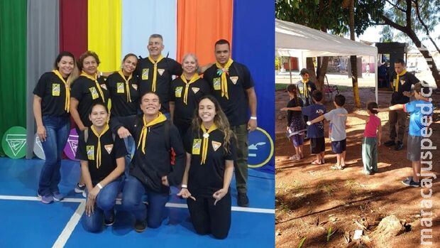 Desbravadores mirins se unem a comunidade para revitalização de Praça do Zé Pereira Desbravadores mirins se unem a comunidade para revitalização de Praça do Zé Pereira