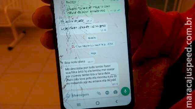 "Desculpa por tudo": por mensagem, autor confessa morte de namorada 