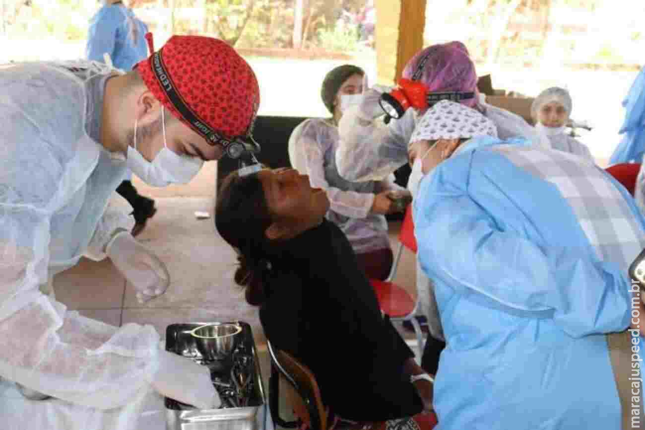 Força-tarefa de saúde reúne mais de 300 voluntários em atendimento a indígenas de Dourados Força-tarefa de saúde reúne mais de 300 voluntários em atendimento a indígenas de Dourados