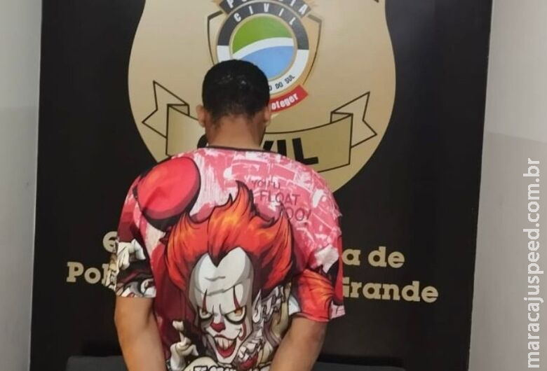 Homem que matou o padrasto em confraternização do Dia das Mães é preso em MS Homem que matou o padrasto em confraternização do Dia das Mães é preso em MS