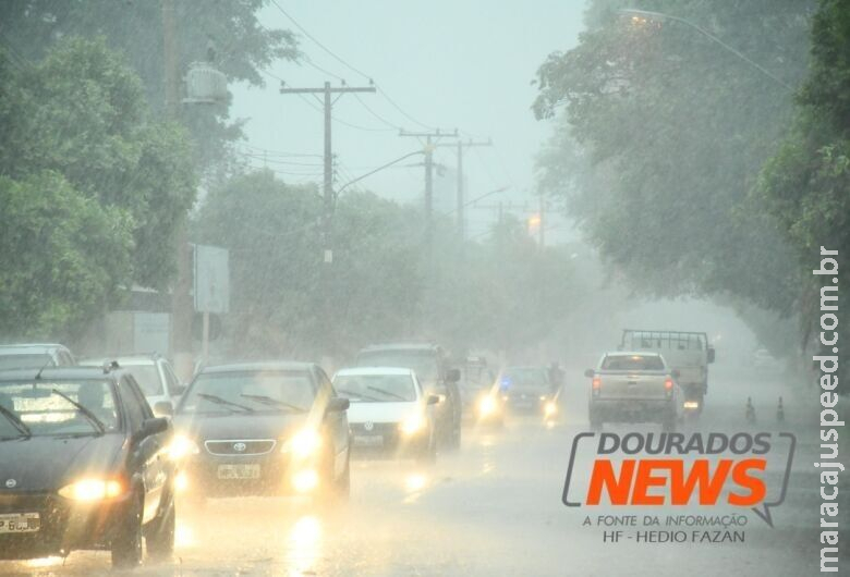 Inmet emite alerta para Dourados e outras cidades de MS em meio a chegada de ciclone no Sul do país