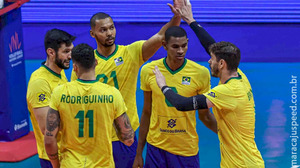 Liga das Nações: Brasil é superado pela Polônia por 3 sets a 1