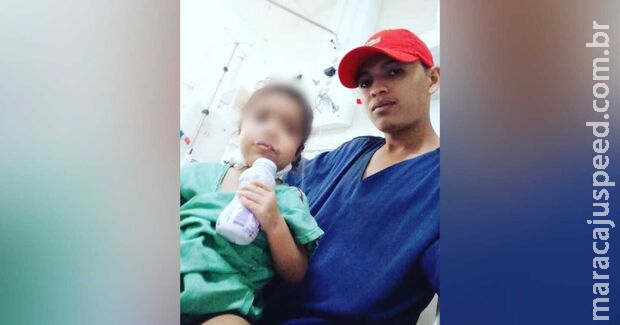 Órfã de mãe, criança com câncer precisa de ajuda em Campo Grande