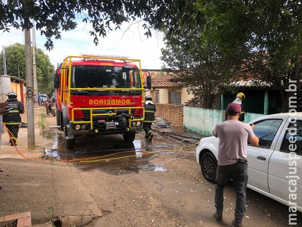 Policial aposentado é encontrado morto após casa pegar fogo em Aquidauana