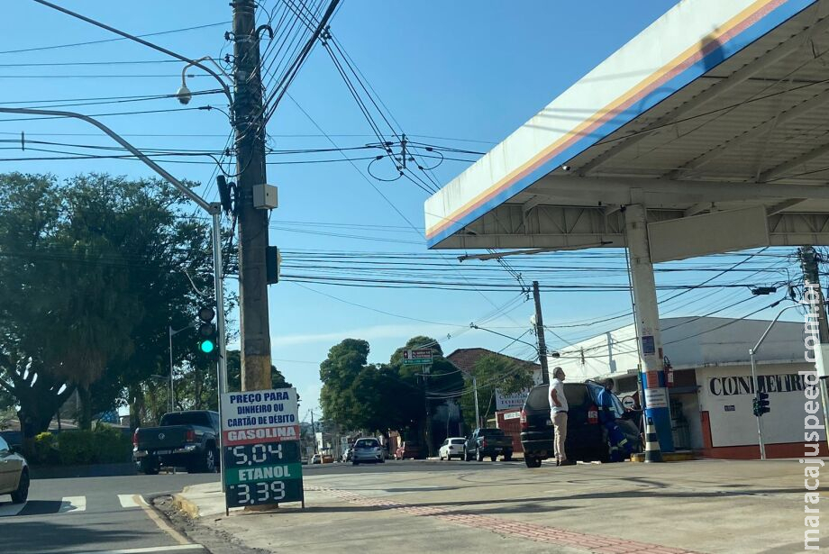 Preço da gasolina cai, mas diesel ainda é mais barato em Campo Grande Preço da gasolina cai, mas diesel ainda é mais barato em Campo Grande