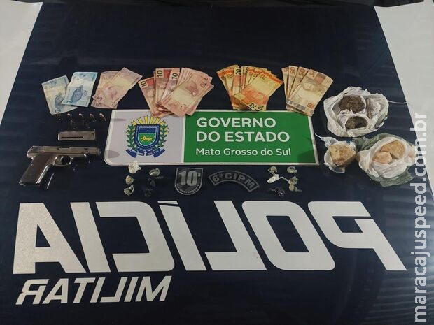 Traficante mete bala na polícia e acaba morto em Ribas do Rio Pardo Traficante mete bala na polícia e acaba morto em Ribas do Rio Pardo