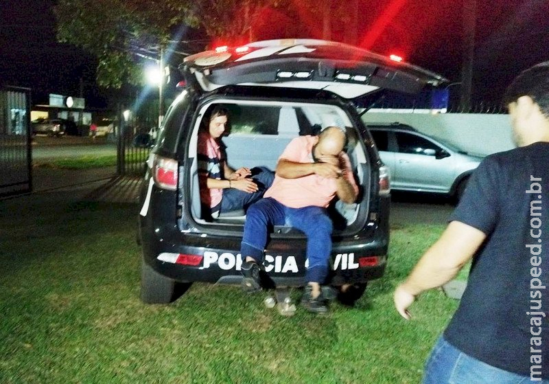 Três são presos por furto, extorsão e tráfico; caminhão é recuperado Três são presos por furto, extorsão e tráfico; caminhão é recuperado